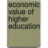 Economic value of higher education door Blaug