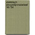 Elektrisch stroomlijnmaterieel '46 '54