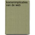 Kostenimplicaties van de WEB