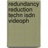 Redundancy reduction techn isdn videoph door Aartsen