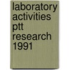 Laboratory activities ptt research 1991 door Onbekend