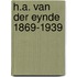 H.a. van der eynde 1869-1939
