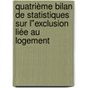 Quatrième bilan de statistiques sur l"exclusion liée au logement door B. Edgar