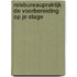 Reisbureaupraktijk - de voorbereiding op je stage