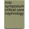 NVIC symposium critical care nephrology door G.J. Nvis