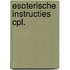 Esoterische instructies cpl.