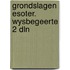 Grondslagen esoter. wysbegeerte 2 dln