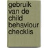 Gebruik van de child behaviour checklis