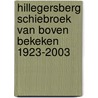 Hillegersberg Schiebroek van boven bekeken 1923-2003 door A. Stapelkamp