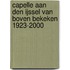 Capelle aan den IJssel van boven bekeken 1923-2000
