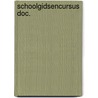 Schoolgidsencursus doc. door Greven