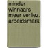 Minder winnaars meer verliez. arbeidsmark
