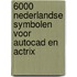6000 Nederlandse symbolen voor AutoCAD en Actrix
