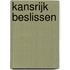 Kansrijk beslissen