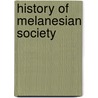 History of melanesian society door Rivers
