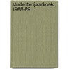 Studentenjaarboek 1988-89 door Onbekend