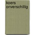Koers onverschillig