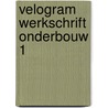 Velogram werkschrift onderbouw 1 door Drost