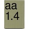 AA 1.4 door R. De Jong-Elgersma