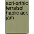 Acri-orthic ferralsol haplic acr. jam