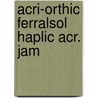 Acri-orthic ferralsol haplic acr. jam by Andriesse