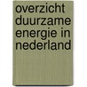 Overzicht duurzame energie in Nederland door Onbekend
