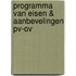 Programma van eisen & aanbevelingen PV-OV
