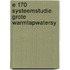 E 170 systeemstudie grote warmtapwatersy