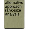 Alternative approach rank-size analysis by Naelten