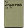 De volwassenheid van HR door I. Schoemakers