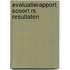 Evaluatierapport Scoort RS Resultaten