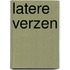 Latere verzen