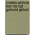 Vredes-aktivist bart de ligt gekruid geluid