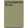 Schoolagenda '93-94 door Moortgat