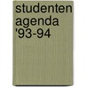 Studenten agenda '93-94 door Moortgat