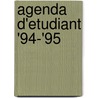 Agenda d'etudiant '94-'95 door Moortgat