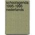 Schoolagenda 1995-1996 nederlands