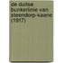 De Duitse bunkerlinie van Steendorp-Kaane (1917)