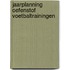 Jaarplanning oefenstof voetbaltrainingen