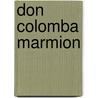 Don Colomba Marmion by Michael Tierney