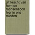 Uit kracht van Hem de Mensenzoon hier in ons midden