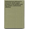 Abstracts from Callovian to Ryazanian strata (Upper Jurassic) in the Central North Sea Graben (Netherlands offshore) door L. Witte