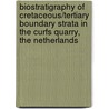 Biostratigraphy of cretaceous/tertiary boundary strata in the curfs quarry, the Netherlands door Onbekend