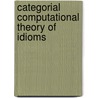 Categorial computational theory of idioms door H.J.B.M. van der Linden