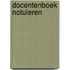 Docentenboek Notuleren