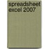 Spreadsheet Excel 2007