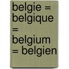 Belgie = Belgique = Belgium = Belgien by V. Merckx