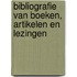 Bibliografie van boeken, artikelen en lezingen