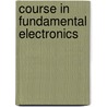 Course in fundamental electronics door Steppe