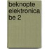 Beknopte elektronica be 2